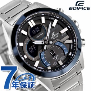 エディフィス EDIFICE ECB-30DB-1A スマートフォンリンクモデル Bluetooth 海外モデル メンズ 腕時計 ブランド カシオ casio アナデジ ブ