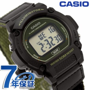 カシオ CASIO W-219HB-3AV チプカシ 海外モデル メンズ 腕時計 ブランド カシオ casio デジタル カーキグリーン/ブラック