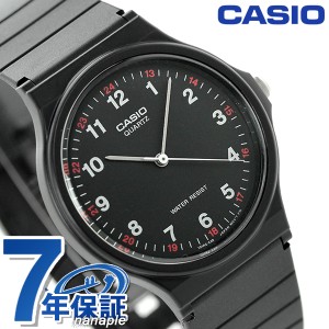 カシオ チプカシ 海外モデル クラシック ラウンド MQ-24-1BDF CASIO 腕時計 オールブラック