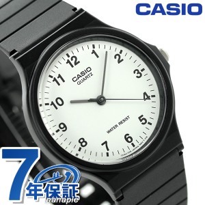 カシオ チプカシ 海外モデル クラシック ラウンド MQ-24-7BDF CASIO 腕時計 ホワイト×ブラック