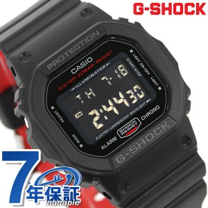 G-SHOCK ブラック＆レッド アラーム メンズ 腕時計 DW-5600HR-1DR カシオ Gショック プレゼント ギフト