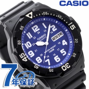 カシオ チプカシ デイデイト クラシック 腕時計 MRW-200H-2B2VDF CASIO ブルー×ブラック プレゼント ギフト