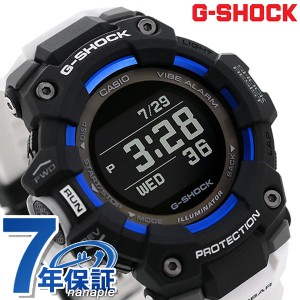 gショック ジーショック G-SHOCK ジースクワッド GBD-100-1A7DR Bluetooth ブラック 黒 ホワイト 白 CASIO カシオ 腕時計 メンズ