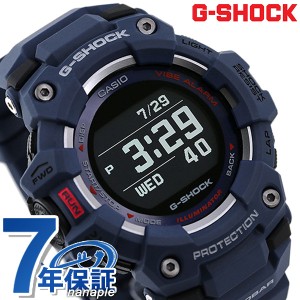 gショック ジーショック G-SHOCK ジースクワッド GBD-100-2DR Bluetooth ブラック 黒 ネイビー CASIO カシオ 腕時計 メンズ