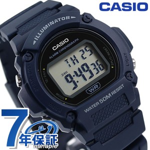 CASIO カシオ チープカシオ チプカシ 海外モデル クオーツ メンズ レディース 腕時計 W-219H-2AVDF ブルー プレゼント ギフト