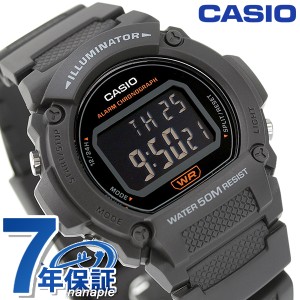 CASIO カシオ チープカシオ チプカシ 海外モデル クオーツ メンズ レディース 腕時計 W-219H-8BVDF ブラック×グレー