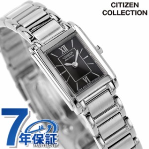 シチズン コレクション エコドライブ 腕時計 レディース ソーラー CITIZEN COLLECTION FRA36-2431 アナログ ブラック 黒