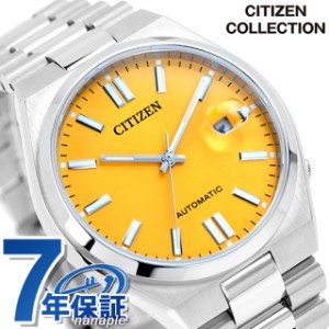 シチズン コレクション メカニカル 自動巻き 腕時計 メンズ レディース CITIZEN COLLECTION NJ0150-81Z アナログ イエロー