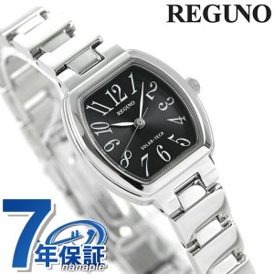 【2日間限定★全品400円OFFクーポン】 シチズン レグノ ソーラー レディース ブレスレット KP1-110-51 CITIZEN REGUNO 腕時計 ブラック