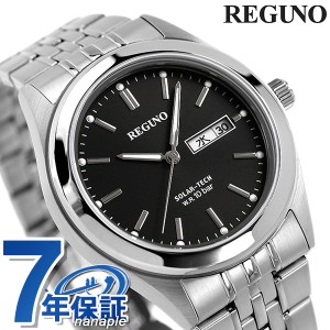 【2日間限定★全品400円OFFクーポン】 シチズン レグノ スタンダード リングソーラー 腕時計 KM1-113-51 CITIZEN REGUNO ブラック