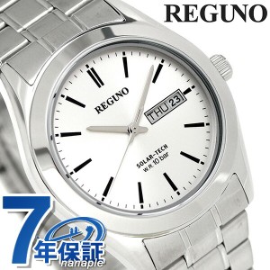 【2日間限定★全品400円OFFクーポン】 シチズン レグノ スタンダード リングソーラー 腕時計 KM1-211-11 CITIZEN REGUNO シルバー