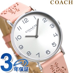 コーチ ペリー 36mm 花柄 レディース 腕時計 14503257 COACH 革ベルト