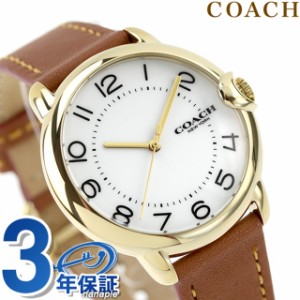 【6/13限定★1000円OFFクーポンにさらに+3倍】 コーチ ARDEN クオーツ 腕時計 ブランド レディース COACH 14503607 アナログ ホワイト ブ