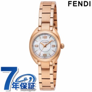 【2日間限定★400円OFFクーポン】 フェンディ モメント フェンディ クオーツ 腕時計 レディース FENDI F218524500 アナログ ホワイトシェ