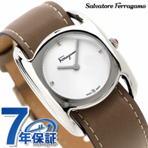 サルヴァトーレ フェラガモ ヴァラ クオーツ 腕時計 ブランド レディース Salvatore Ferragamo SFEL00219 アナログ シルバー グレージュ 