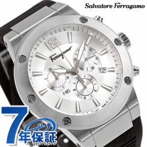 サルヴァトーレ フェラガモ エフエイティ クオーツ 腕時計 ブランド メンズ クロノグラフ Salvatore Ferragamo SFEX00623 アナログ シル