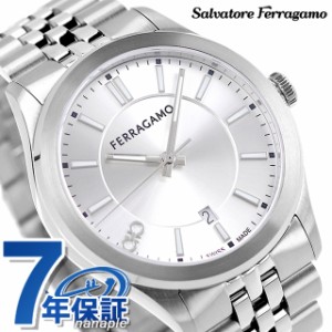 サルヴァトーレ フェラガモ ニュー ジェント クオーツ 腕時計 ブランド メンズ Salvatore Ferragamo SFU500323 アナログ シルバー スイス