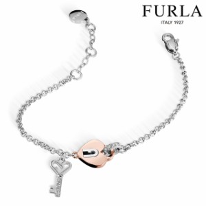 フルラ ブレスレット レディース ブランド FURLA LOVING PADLOCK BRACELET ステンレススチール FJ0805BTU シルバー アクセサリー