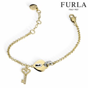 フルラ ブレスレット レディース ブランド FURLA LOVING PADLOCK BRACELET ステンレススチール FJ0812BTU ゴールド アクセサリー