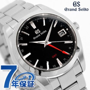 【豪華特典付】 グランドセイコー ヘリテージ コレクション 9Fクオーツ GMT メンズ 腕時計 ブランド SBGN013 GRAND SEIKO ブラック