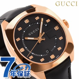 グッチ 時計 GG2570 コレクション 40mm スイス製 クオーツ メンズ 腕時計 YA142309 GUCCI ブラック