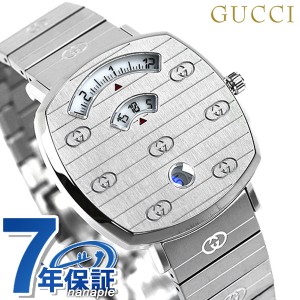 グッチ 時計 グリップ 35mm メンズ レディース 腕時計 YA157401 GUCCI シルバー