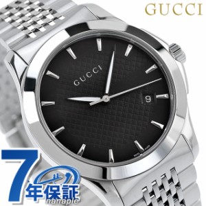 グッチ 時計 メンズ GUCCI 腕時計 Ｇタイムレス ブラック YA126402