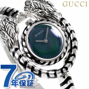 GUCCI クオーツ 腕時計 レディース グッチ YA149501 アナログ ブラックシェル 黒 スイス製