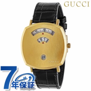 GRIP クオーツ 腕時計 ブランド メンズ レディース YA157446 アナログ ゴールド ブラック 黒 スイス製