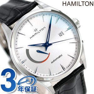 H32635781 ハミルトン HAMILTON ジャズマスター パワーリザーブ 42mm 自動巻き メンズ 腕時計 革ベルト 時計