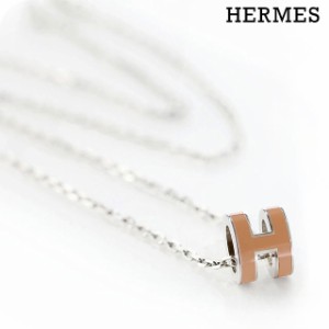 エルメス ネックレス レディース ブランド HERMES ミニポップH H147992FPA9 ニューゴールド シルバー アクセサリー
