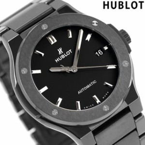 ウブロ クラシック フュージョン ブラックマジック ブレスレット 自動巻き 腕時計 ブランド メンズ HUBLOT 510.CM.1170.CM オールブラッ