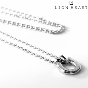 ライオンハート ネックレス メンズ レディース ブランド LION HEART エルエイチワン サージカルステンレス316L 03NE062ASV シルバー アク