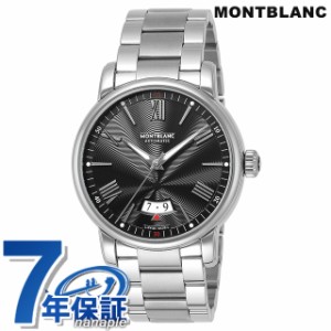 モンブラン 自動巻き 腕時計 メンズ MONTBLANC 115935 アナログ ブラック 黒 スイス製