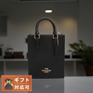 コーチ COACH PLLD LTH NS MIN TOTE ショルダーバッグ CJ500-IMBLK レディース ブラック