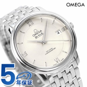 オメガ デビル プレステージ 36.8mm 自動巻き クロノメーター 424.10.37.20.02.001 OMEGA メンズ 腕時計 ブランド スイス製 シルバー 新