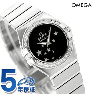 オメガ コンステレーション 24mm ダイヤモンド スイス製 123.15.24.60.01.001 OMEGA レディース 腕時計 ブラック 時計