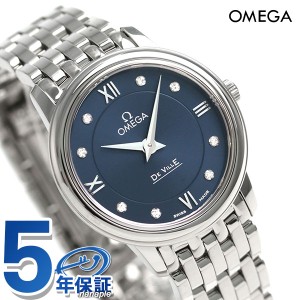 【2日間限定★400円OFFクーポン】 オメガ デビル プレステージ 27.4MM ダイヤモンド 424.10.27.60.53.001 OMEGA レディース 腕時計 新品 