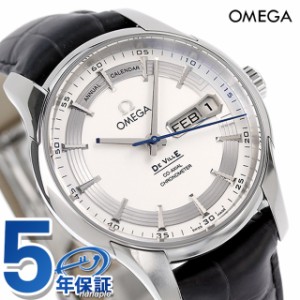 オメガ デビル アニュアル カレンダー 41MM 腕時計 ブランド 431.33.41.22.02.001 OMEGA シルバー 新品 時計