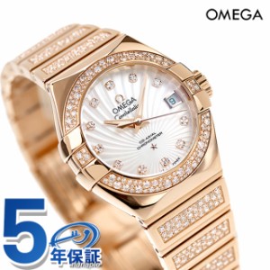 オメガ コンステレーション コーアクシャル クロノメーター 27mm 自動巻き 腕時計 ブランド レディース ダイヤモンド OMEGA 123.55.27.20