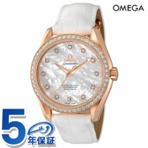オメガ シーマスター アクアテラ 38.5mm 自動巻き 腕時計 ブランド レディース ダイヤモンド OMEGA 231.58.39.21.55.001 アナログ ホワイ