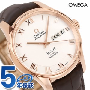オメガ デビル コーアクシャル アニュアル カレンダー 41mm 自動巻き K18 腕時計 ブランド メンズ OMEGA 431.53.41.22.02.001 アナログ 