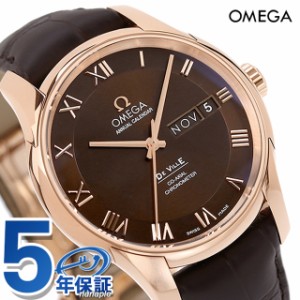 オメガ デビル コーアクシャル アニュアル カレンダー 41mm 自動巻き K18 腕時計 ブランド メンズ OMEGA 431.53.41.22.13.001 アナログ 