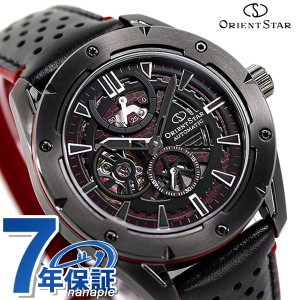 オリエントスター スポーツ 日本製 自動巻き メンズ 腕時計 RK-AV0A03B ORIENT STAR 時計 アバンギャルドスケルトン スケルトン×ブラッ