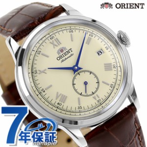 オリエント クラシック オリエントバンビーノ 自動巻き 腕時計 ブランド メンズ ORIENT CLASSIC RN-AP0105Y アナログ アイボリー ブラウ