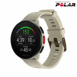 ポラール PACER ミルキーホワイト S-L 充電式クオーツ スマートウォッチ メンズ レディース GPS ランニングウォッチ Bluetooth POLAR 900