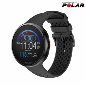 ポラール PACER PRO カーボンブラック S-L 充電式クオーツ スマートウォッチ メンズ レディース GPS ランニングウォッチ Bluetooth POLAR