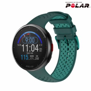 ポラール PACER PRO オーロラグリーン S-L 充電式クオーツ スマートウォッチ メンズ レディース GPS ランニングウォッチ Bluetooth POLAR