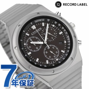 シチズン コレクション レコードレーベル 光発電エコ・ドライブ 1984 chronograph 光発電エコドライブ 腕時計 メンズ レディース 流通限