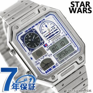 【2日間限定★400円OFFクーポン】 シチズン コレクション レコードレーベル サーモセンサー スター・ウォーズ R2-D2 クオーツ 腕時計 メ